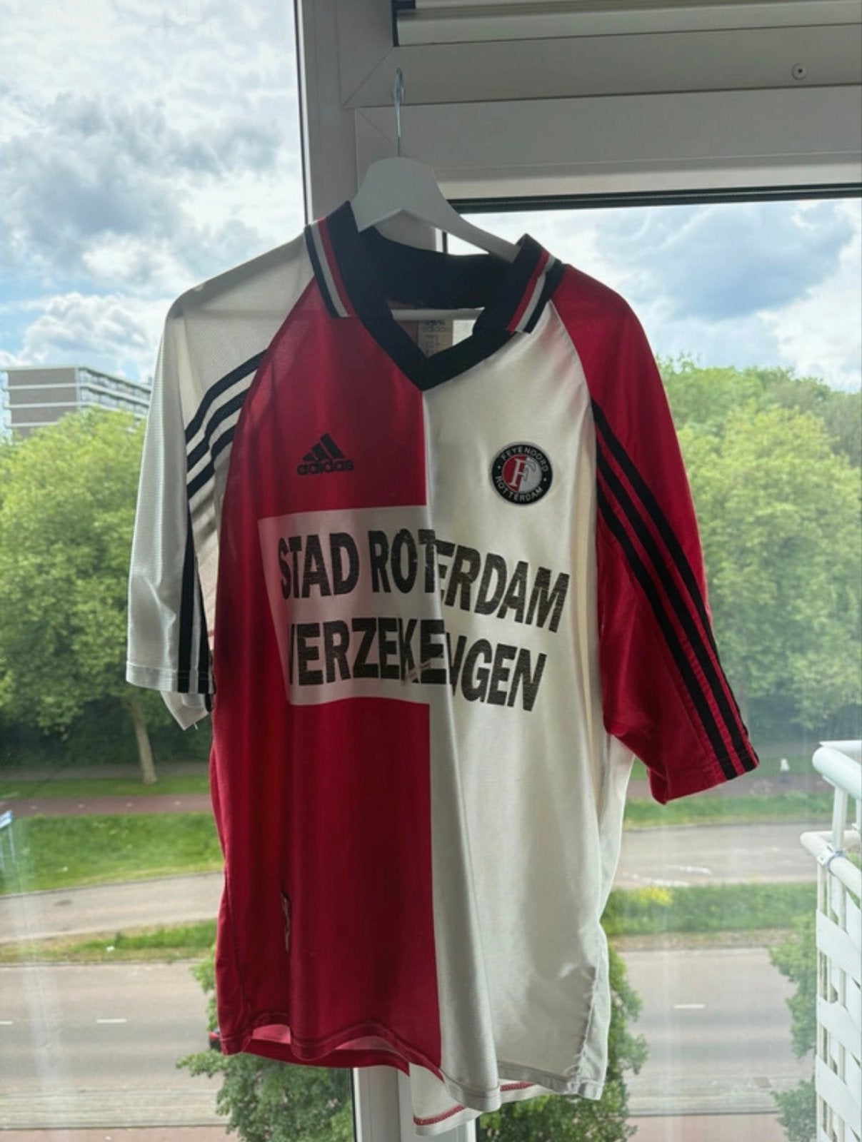 Feyenoord thuisshirt 1998-1999 - Goede staat, Maat 56/58 (XL), Ophalen of Verzenden, Voetbal, Gedragen