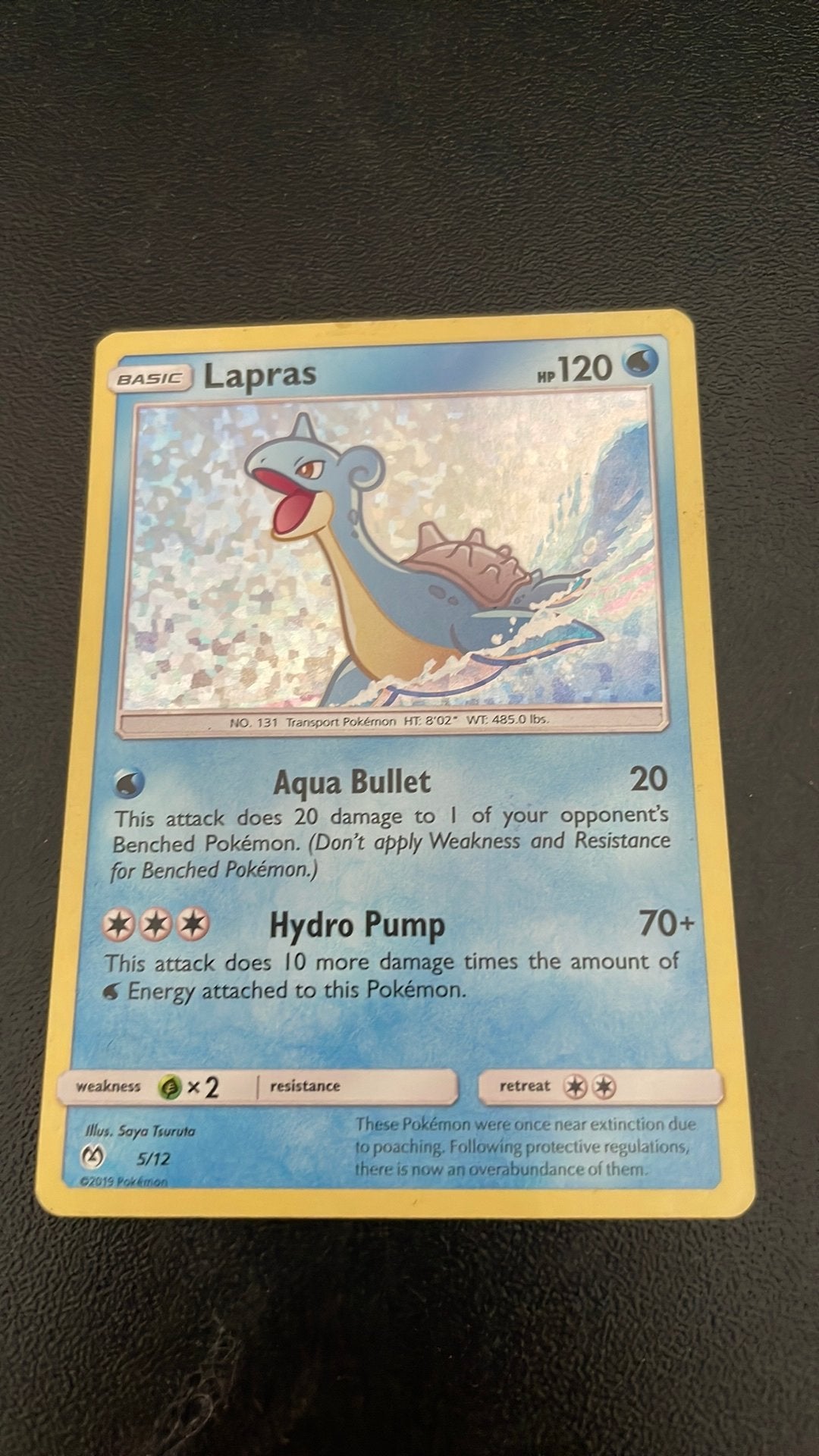 Lapras holo McDonalds 2019, Ophalen of Verzenden, Zo goed als nieuw