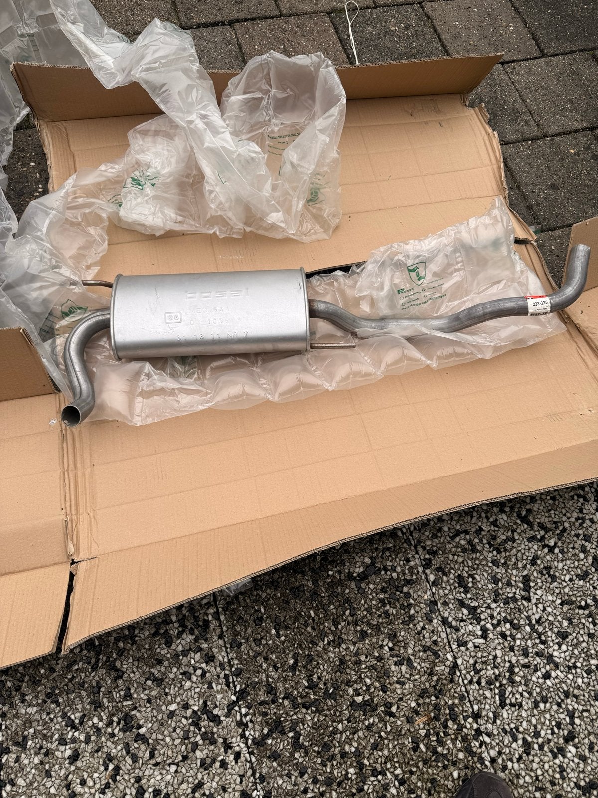 Bosal achterdemper VW Polo III (6N1/6N2) - Nieuw, Ophalen, Nieuw, Volkswagen