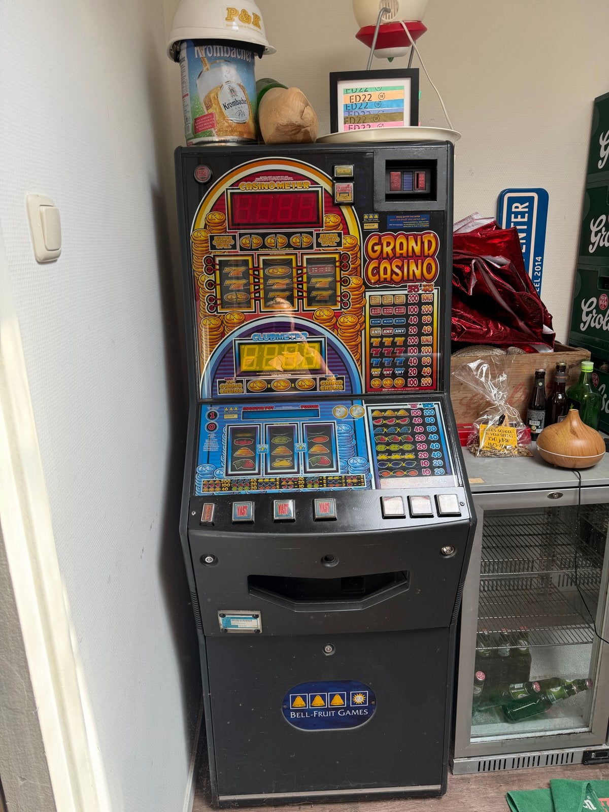 Gokkast Grand Casino - Muntgeld en Vrij Spel, Euro, Ophalen, Gebruikt