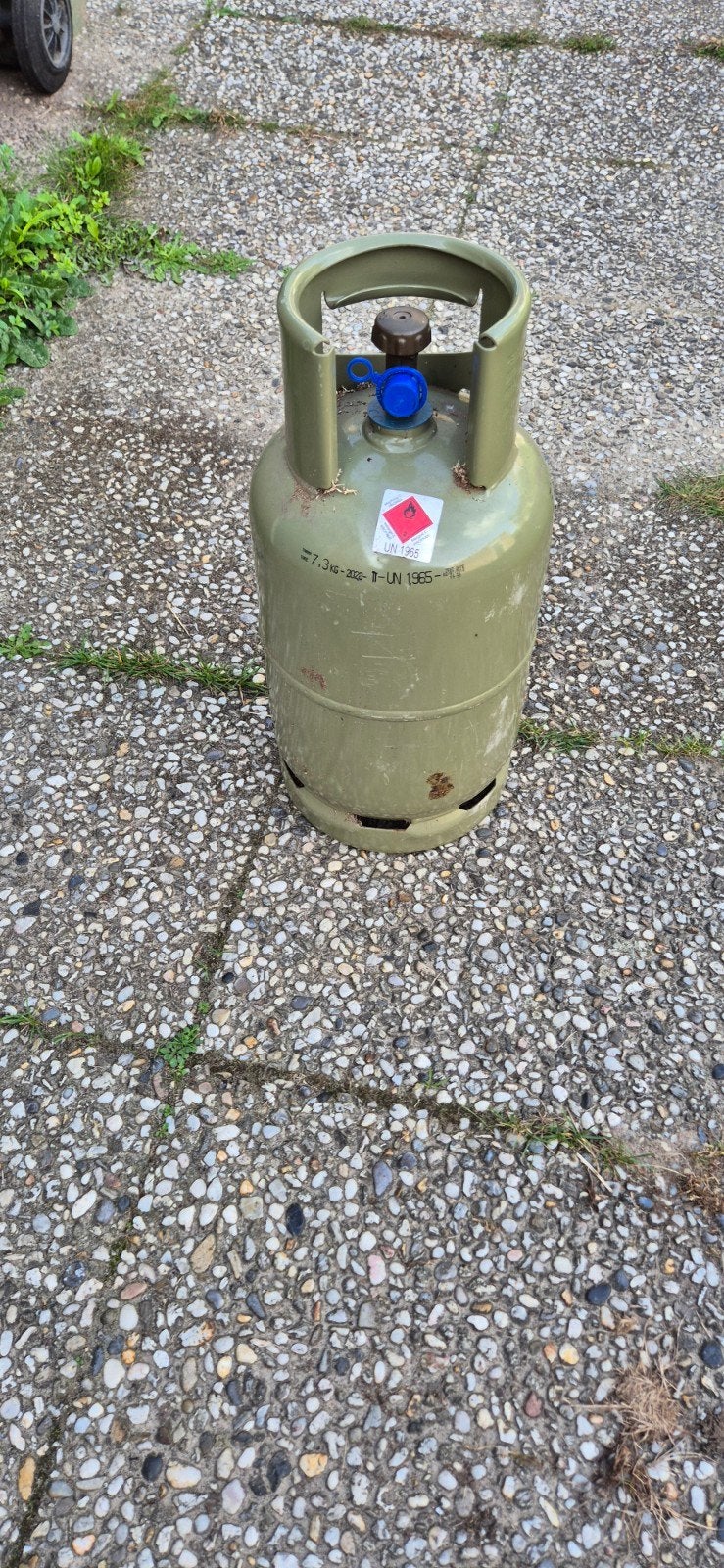 volle 5kg gasfles 2028, Ophalen, Zo goed als nieuw