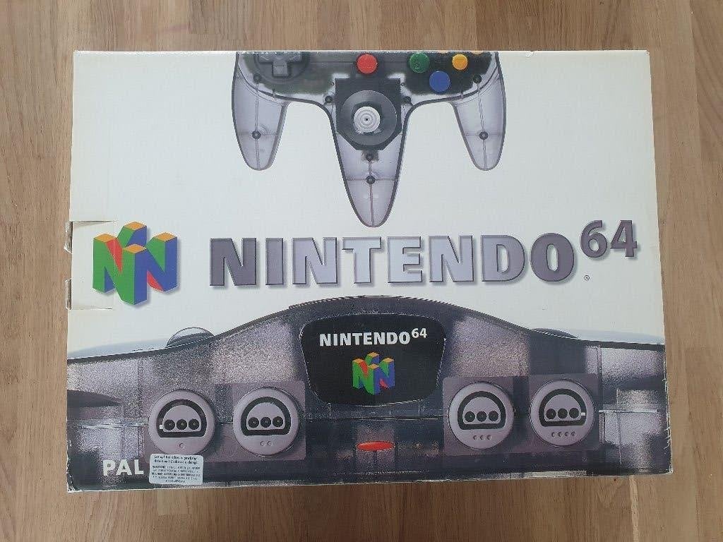 Nintendo 64 Smoke Gray CIB, Ophalen of Verzenden, Zo goed als nieuw, Met 1 controller