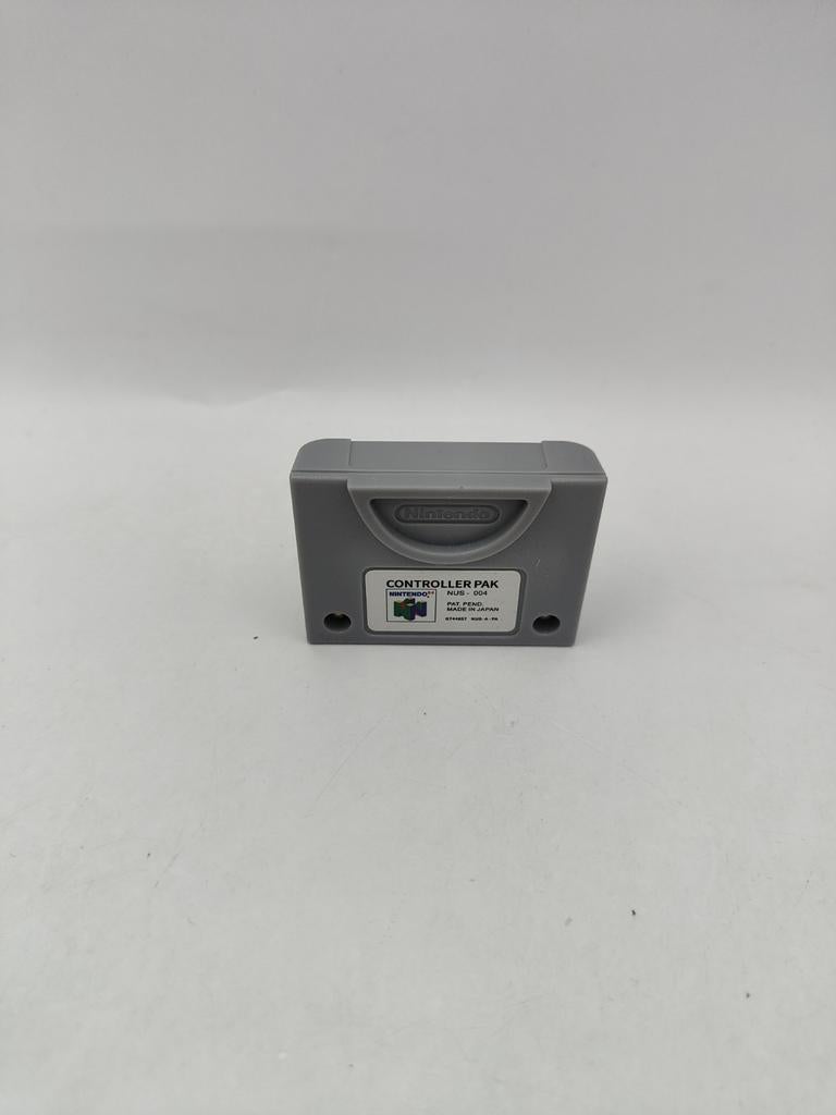 N64 Controller Pak - Geheugenkaart voor N64, Spelcomputers en Games, Games | Nintendo 64, Gebruikt, Avontuur en Actie, 1 speler