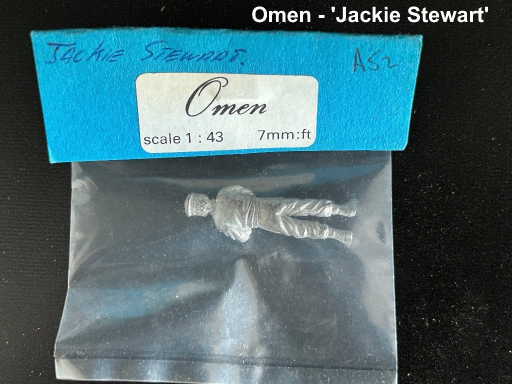 Omen Models A 52.  1/43 Kit  Jackie Stuwart, Overige merken, 1:32 tot 1:50, Overige typen, Nieuw