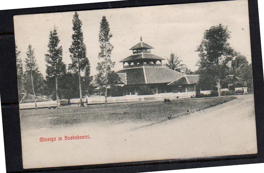 Ned Indië Missigit in Sukabumi   1905 (7-46), Ophalen, Voor 1920, Buiten Europa