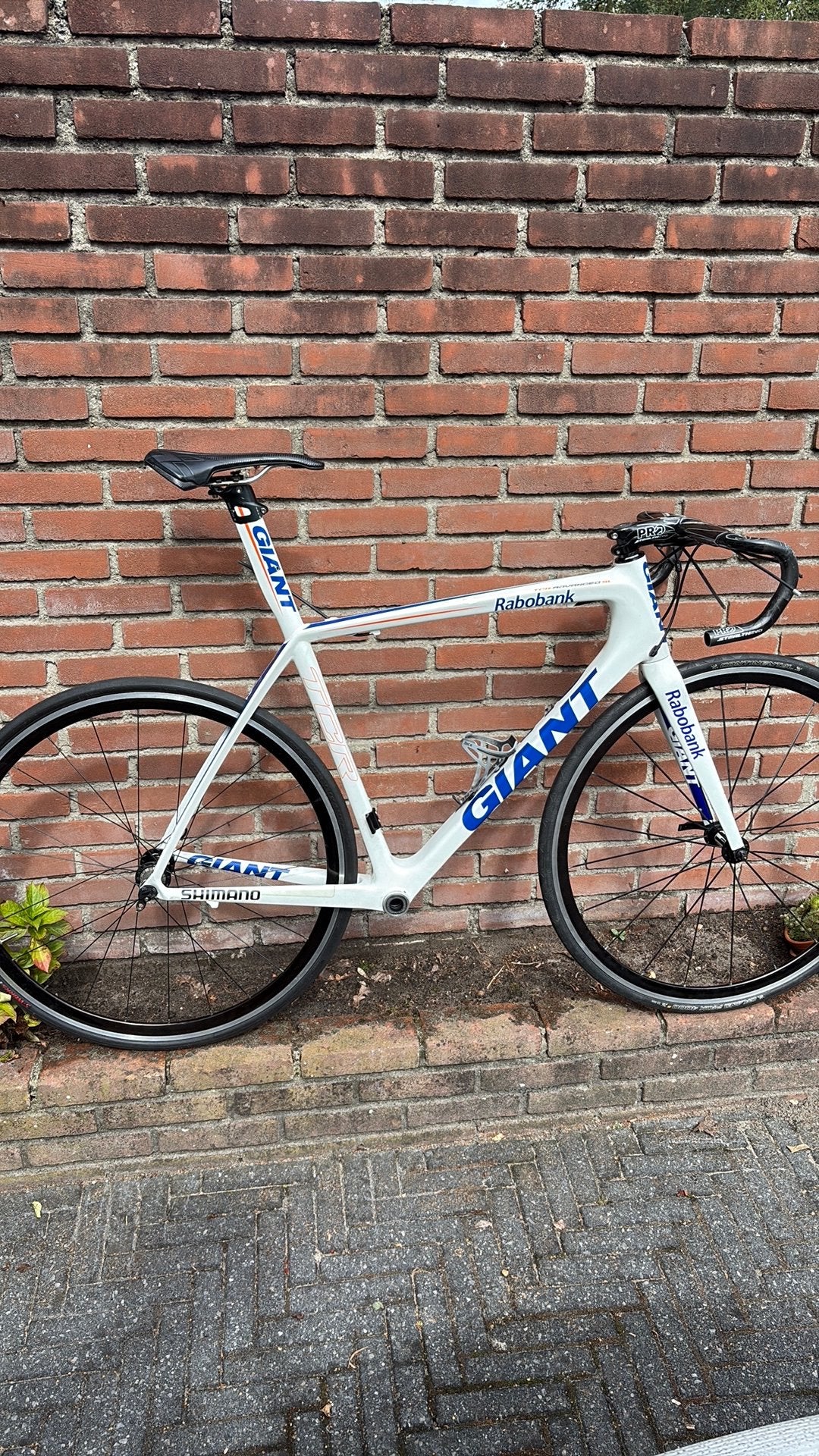 Giant rabobank racefiets project, Ophalen, Aluminium, Giant, Zo goed als nieuw