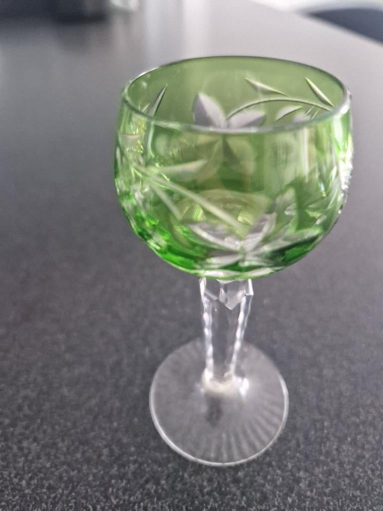 antiek kristal glas, Antiek en Kunst, Ophalen