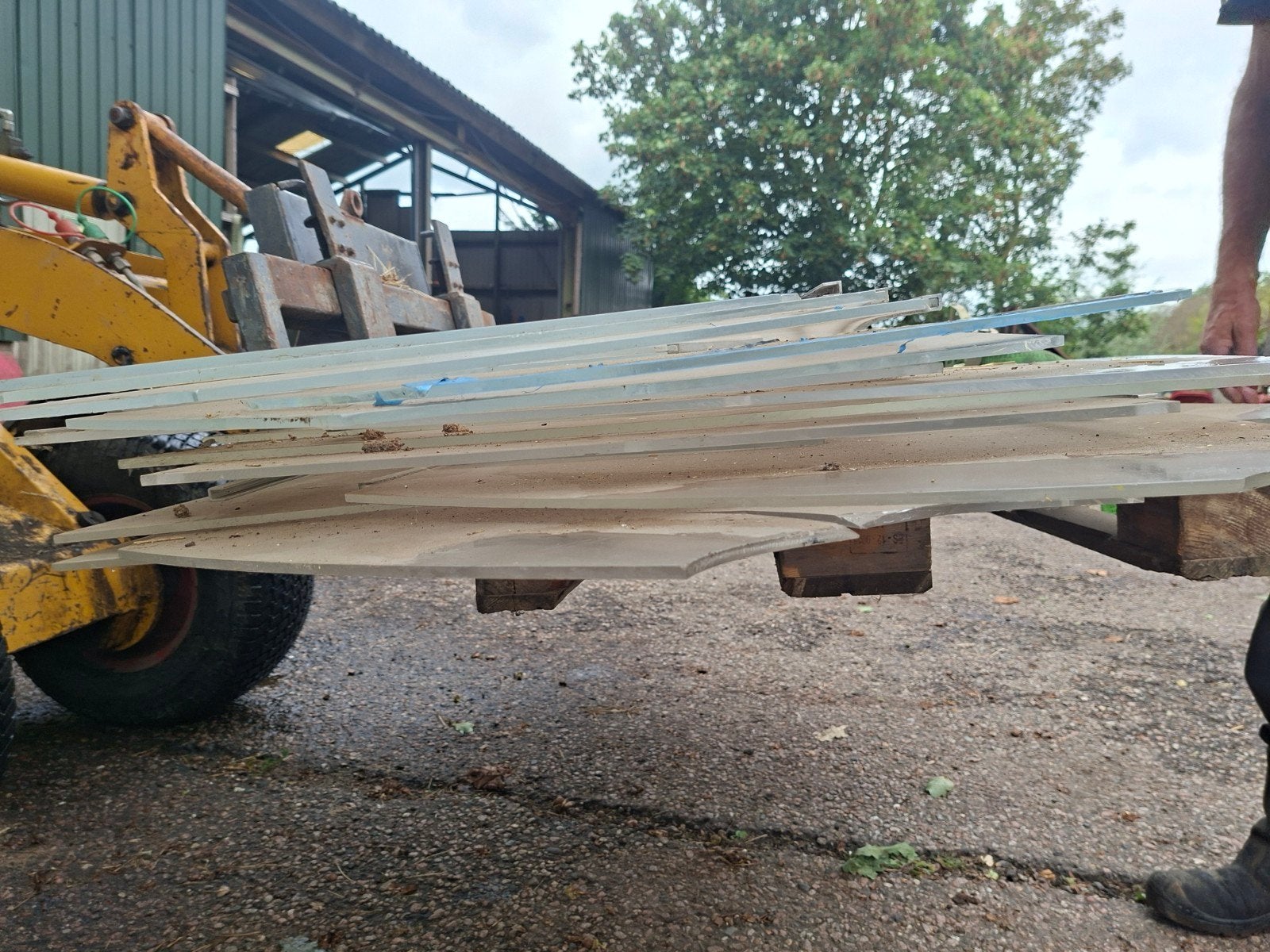 Grote partij gebruikt plexiglasplaten voor diverse toepassin, Ophalen, Gebruikt, Minder dan 80 cm, 160 cm of meer