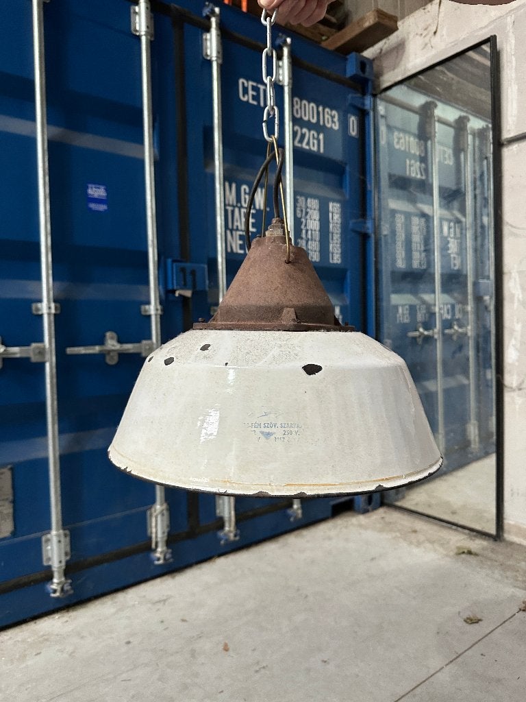 industriële lampen, Ophalen of Verzenden, Gebruikt, Metaal, E27 (groot)