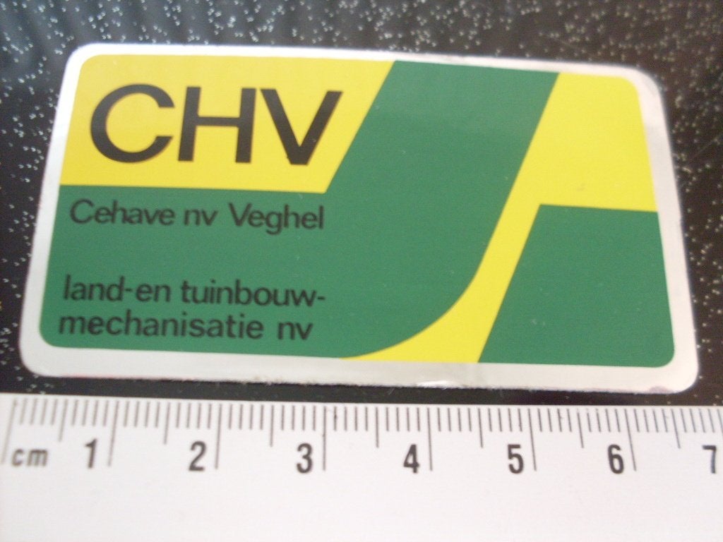 folie sticker CHV cehave veghel land tuinbouw mechanisatie, Verzenden, Zo goed als nieuw, Bedrijf of Vereniging