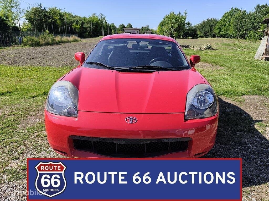 Toyota MR2 Cabriolet | 2003 | Route 66 Auctions, Auto's, Gebruikt, MR2, Overige carrosserieën, Zwart