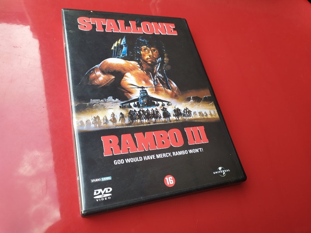 Rambo III, Vanaf 16 jaar, Ophalen of Verzenden, Zo goed als nieuw
