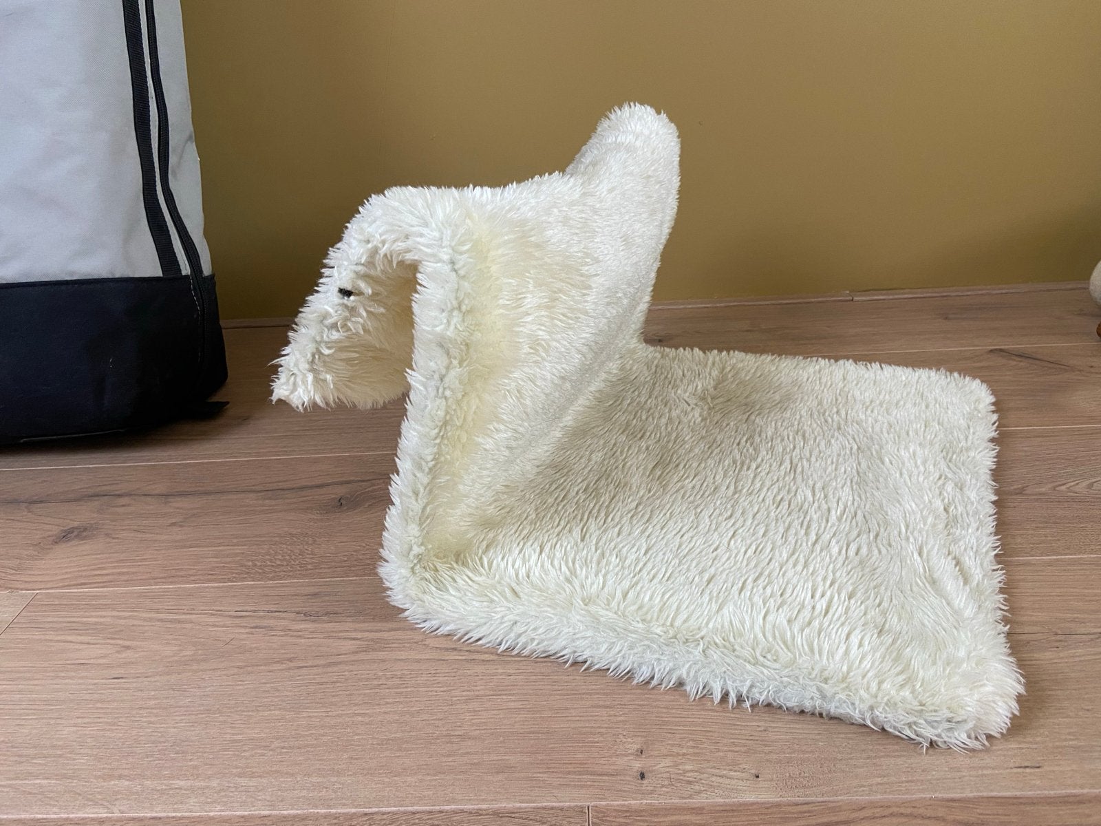 Kattenhangmandje voor aan de radiator, Dieren en Toebehoren, Ophalen, Gebruikt, Pluche