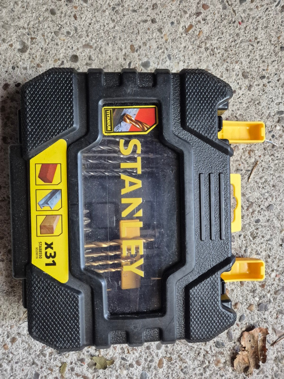 Stanley Boor- en Bitset Titanium X31 -, Ophalen of Verzenden, Zo goed als nieuw, Overige typen