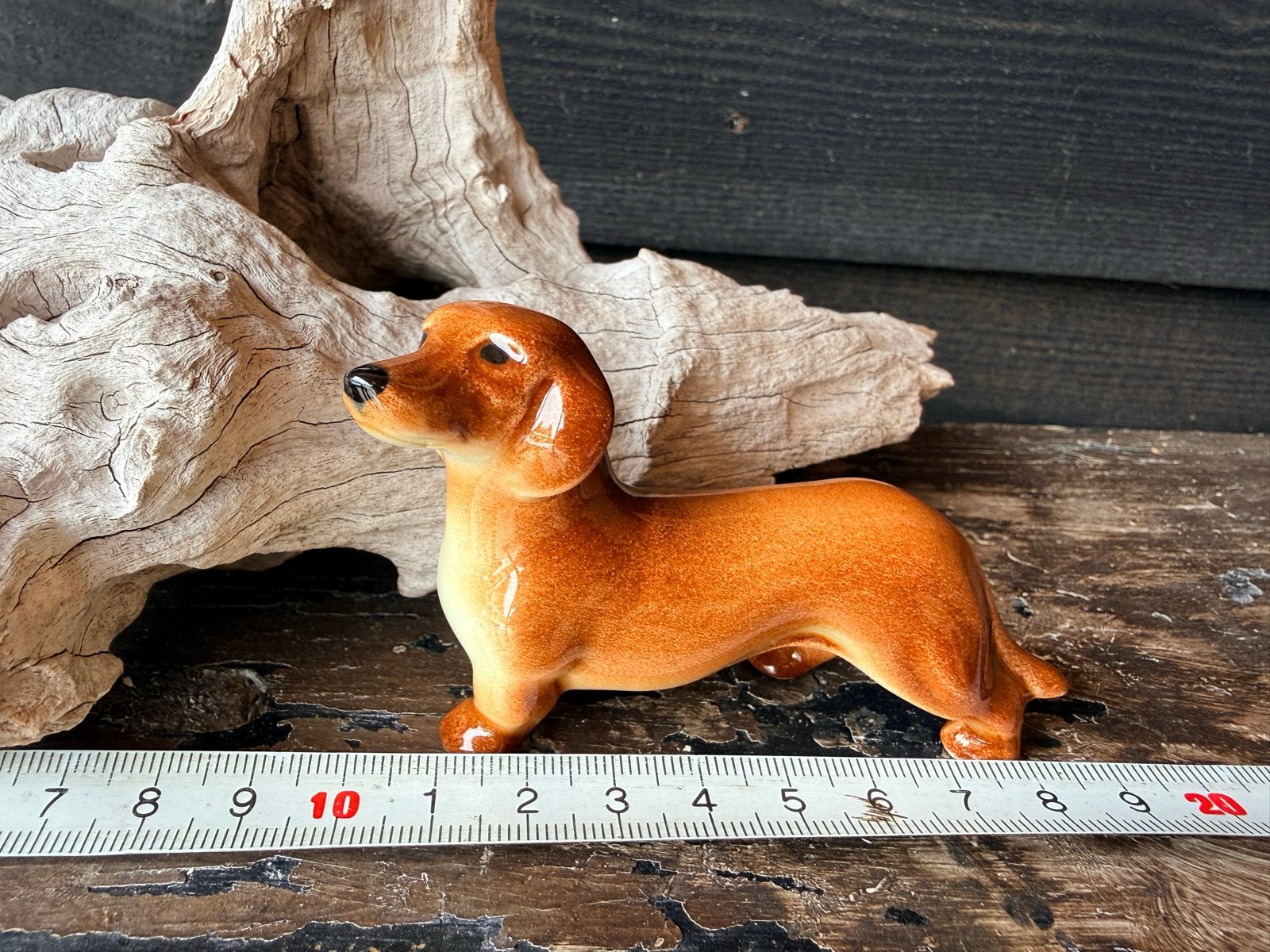 Vintage Goebel Teckel Beeldje - West-Duitsland, Ophalen of Verzenden, Zo goed als nieuw, Hond of Kat, Beeldje of Figuurtje