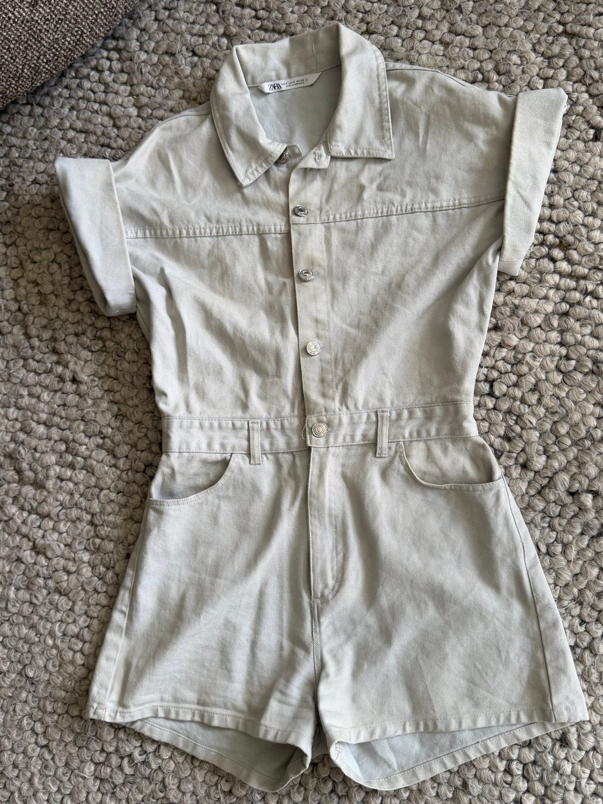Zara playsuit maat 36, Ophalen of Verzenden, Zo goed als nieuw, Maat 36 (S), Overige kleuren