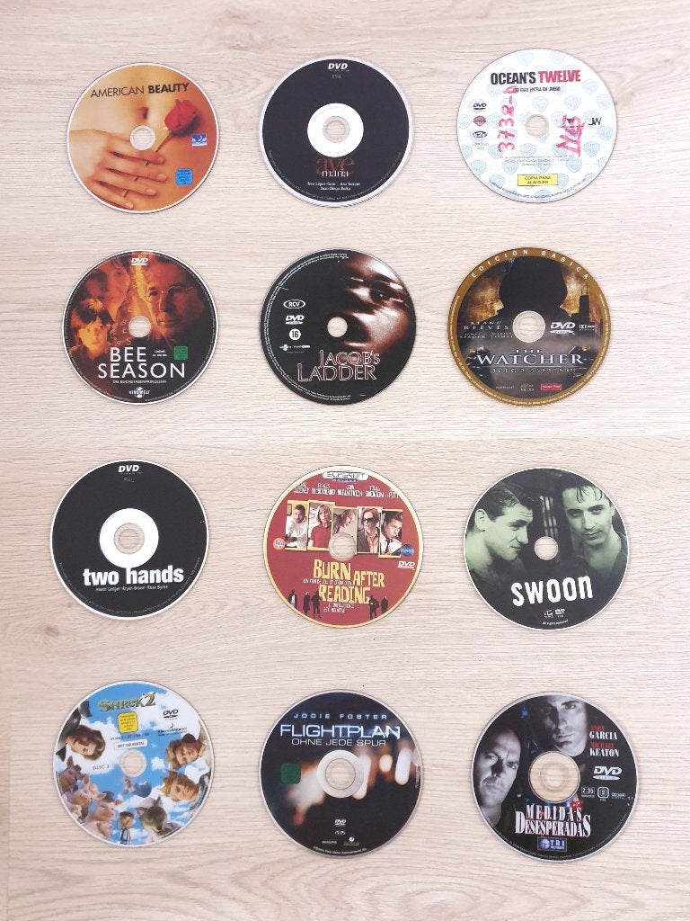 12 DVDs - English + various languages - 1990-2008, Engels, Gebruikt, Overige genres, Ophalen of Verzenden