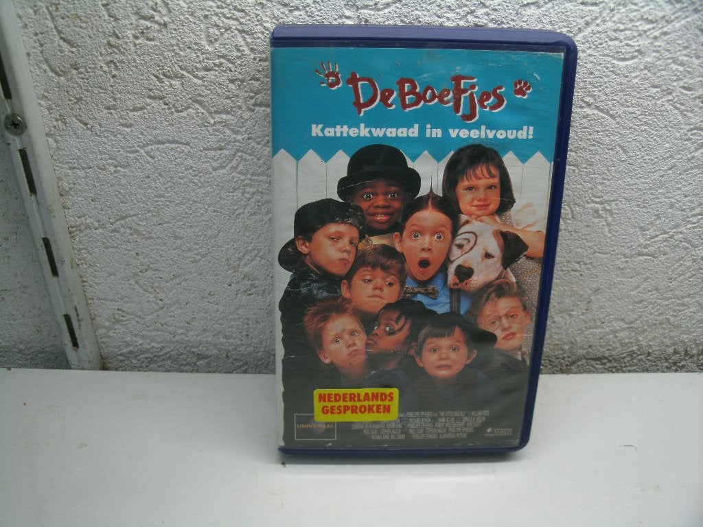 vhs 98a de boefjes kattekwaad in veelvoud ned gespr, Alle leeftijden, Ophalen of Verzenden, Gebruikt