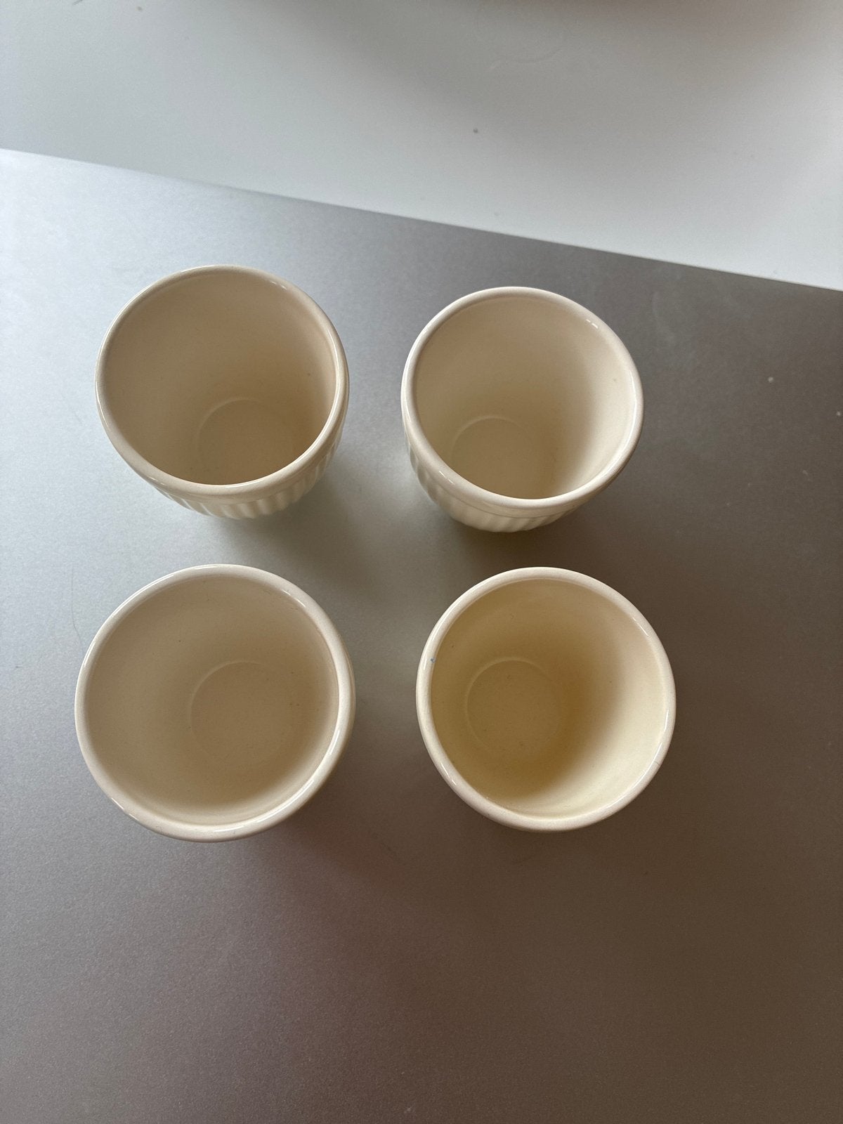 Set van 4 Wedgwood Windsor eierdopjes, Klassiek, Overige typen, Ophalen of Verzenden, Zo goed als nieuw