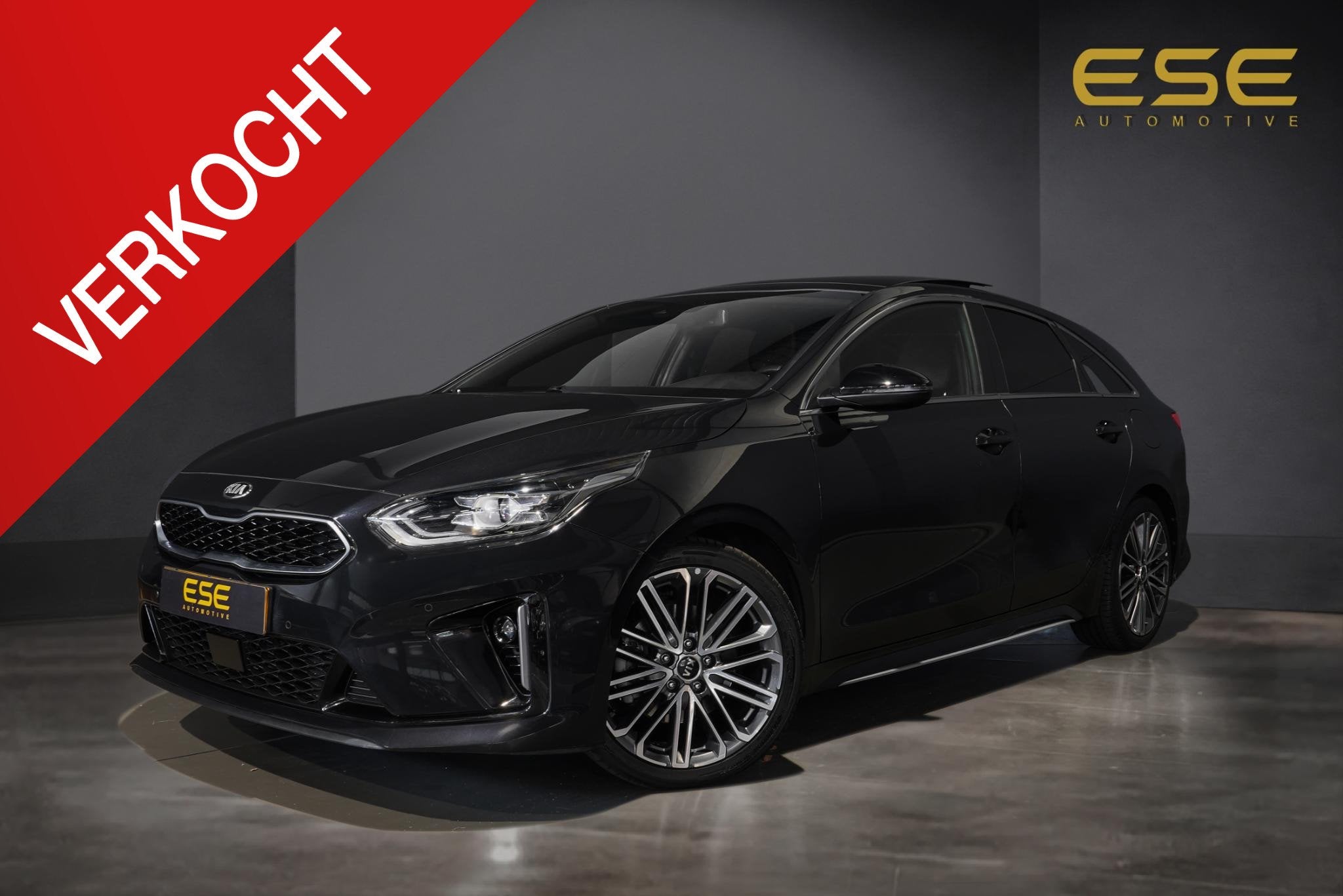 Kia ProCeed 1.4 T-GDI GT-PlusLine | Panorama | Carplay | Cam, Stof, Euro 6, 4 cilinders, Zwart