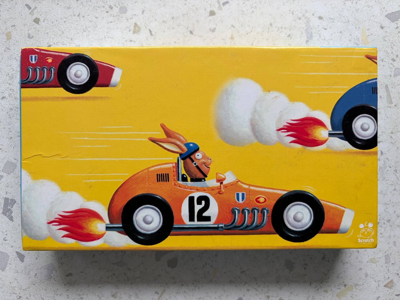 Puzzel Konijn in Racewagen - 24 stukjes (3+), Ophalen of Verzenden, Gebruikt