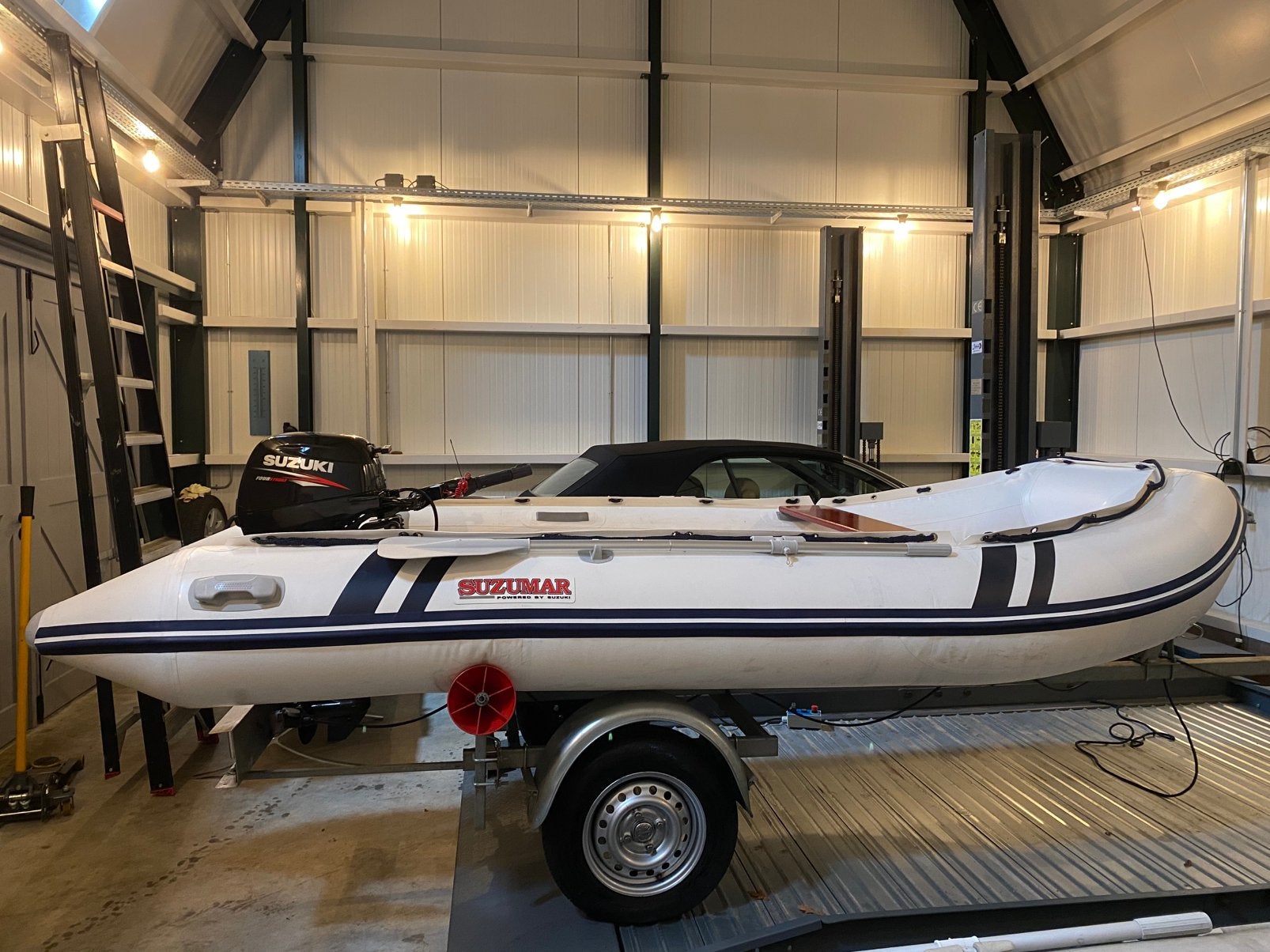 Suzumar MX 390 | 8pk Suzuki | 4 takt | trailer | stazo slot, Ophalen, I, Suzumar, I