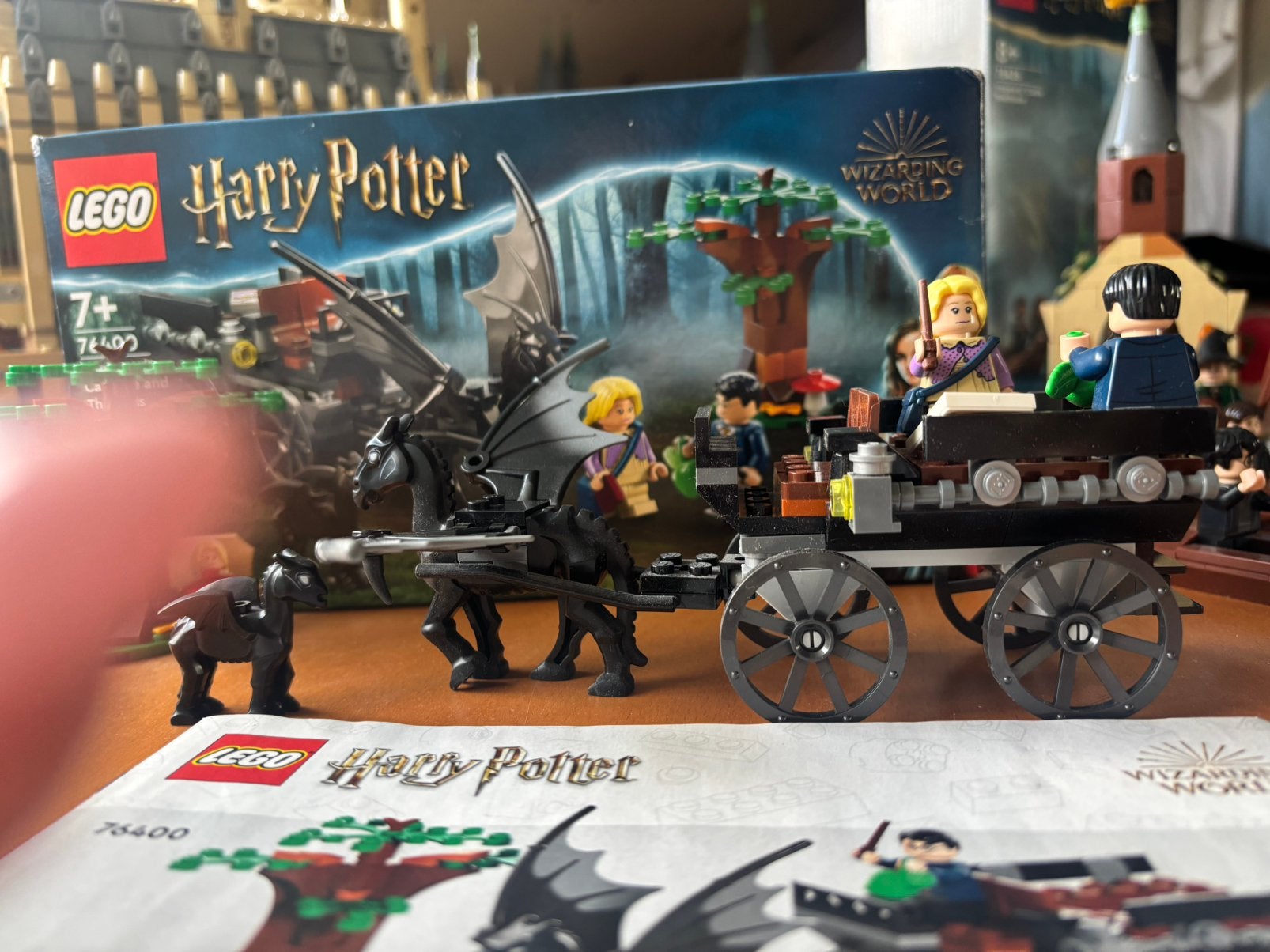 LEGO Harry Potter 76400: Zweefkoets & Terzielers, Ophalen, Lego, Harry Potter, Zo goed als nieuw