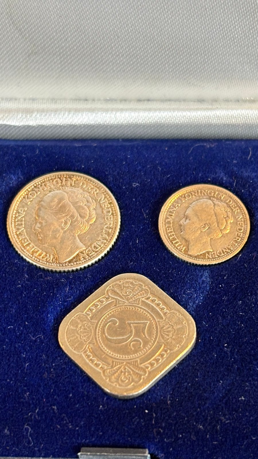 Setje Nederlandse munten Koningin Wilhelmina (NMB Bank), Postzegels en Munten, Munten | Nederland, Ophalen of Verzenden, Koningin Wilhelmina