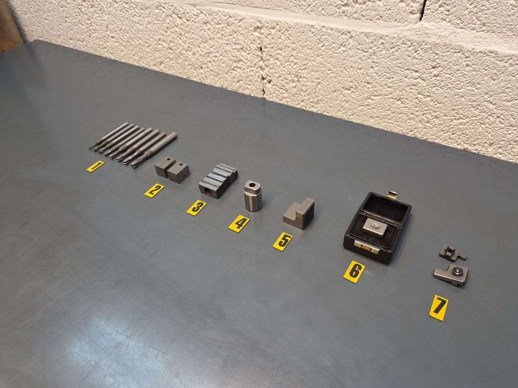 SIP Societe Genevoise tools / parts / reference square, Niet ingevuld, Gebruikt, Niet ingevuld, Ophalen of Verzenden