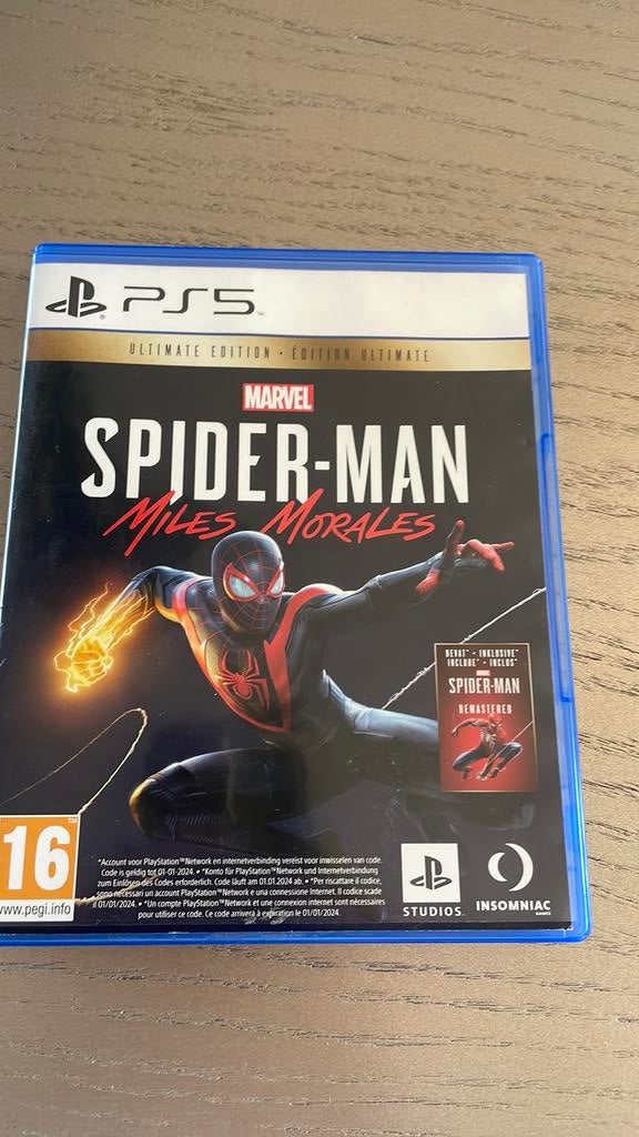Spider-Man miles morales, Ophalen, Zo goed als nieuw
