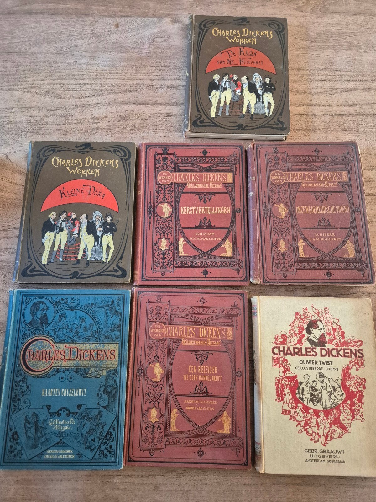 Collectie oudere Charles Dickens, Ophalen of Verzenden, Charles Dickens