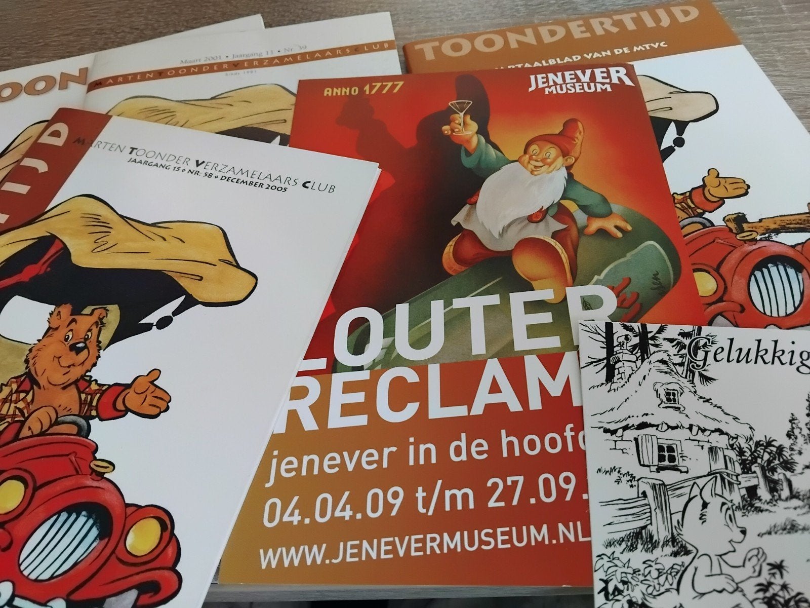 Marten Toonder Verzamelaars Club: Toondertijd magazines, Meerdere stripboeken, Ophalen of Verzenden, Zo goed als nieuw, Marten Toonder