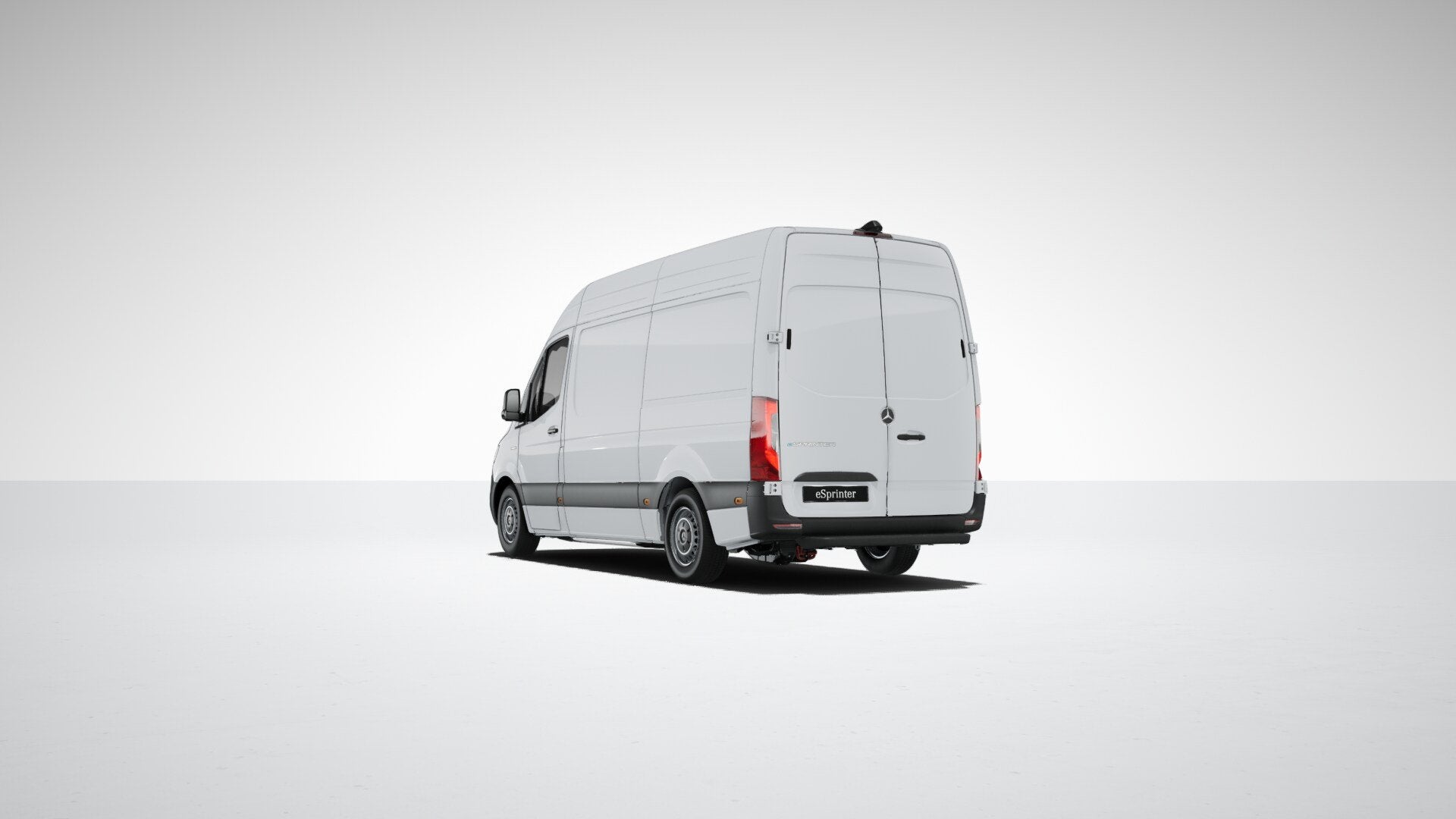 Mercedes-Benz eSprinter 314 L2H2 Pro 81kWh WLTP 302 KM, Automaat, Zwart, Stoelverwarming, Wit
