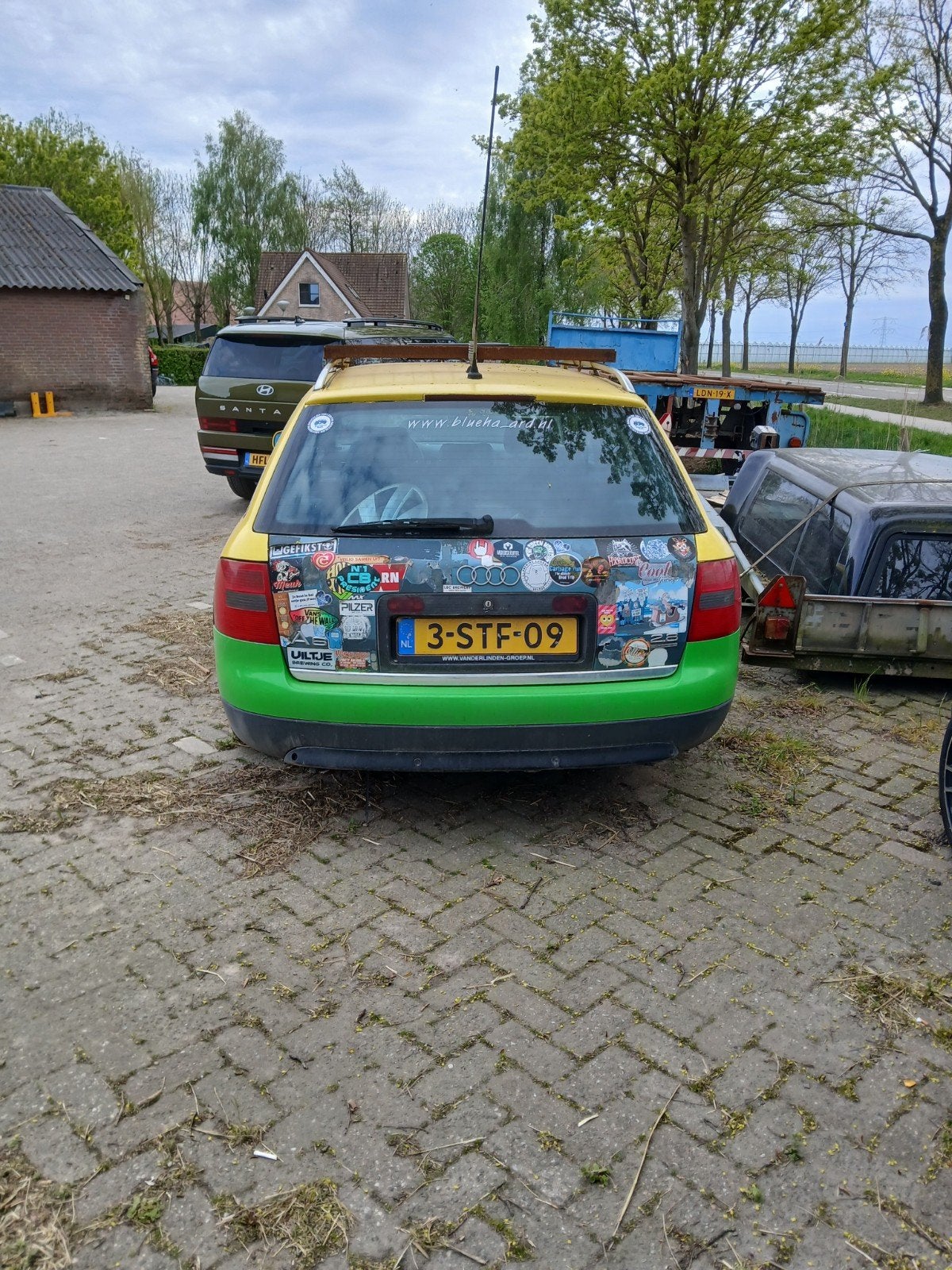 Audi 1998 Groen, 1650 kg, 10 km/l, Stationwagon, Particulier