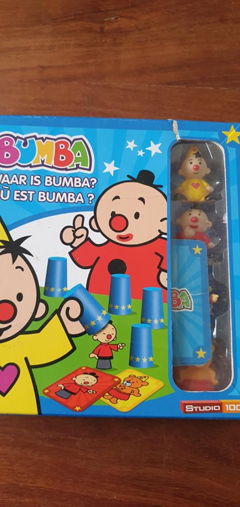 Bumba Waar is Bumba? Zoekspel met figuren en bekers, Ophalen of Verzenden, Zo goed als nieuw, Overige typen