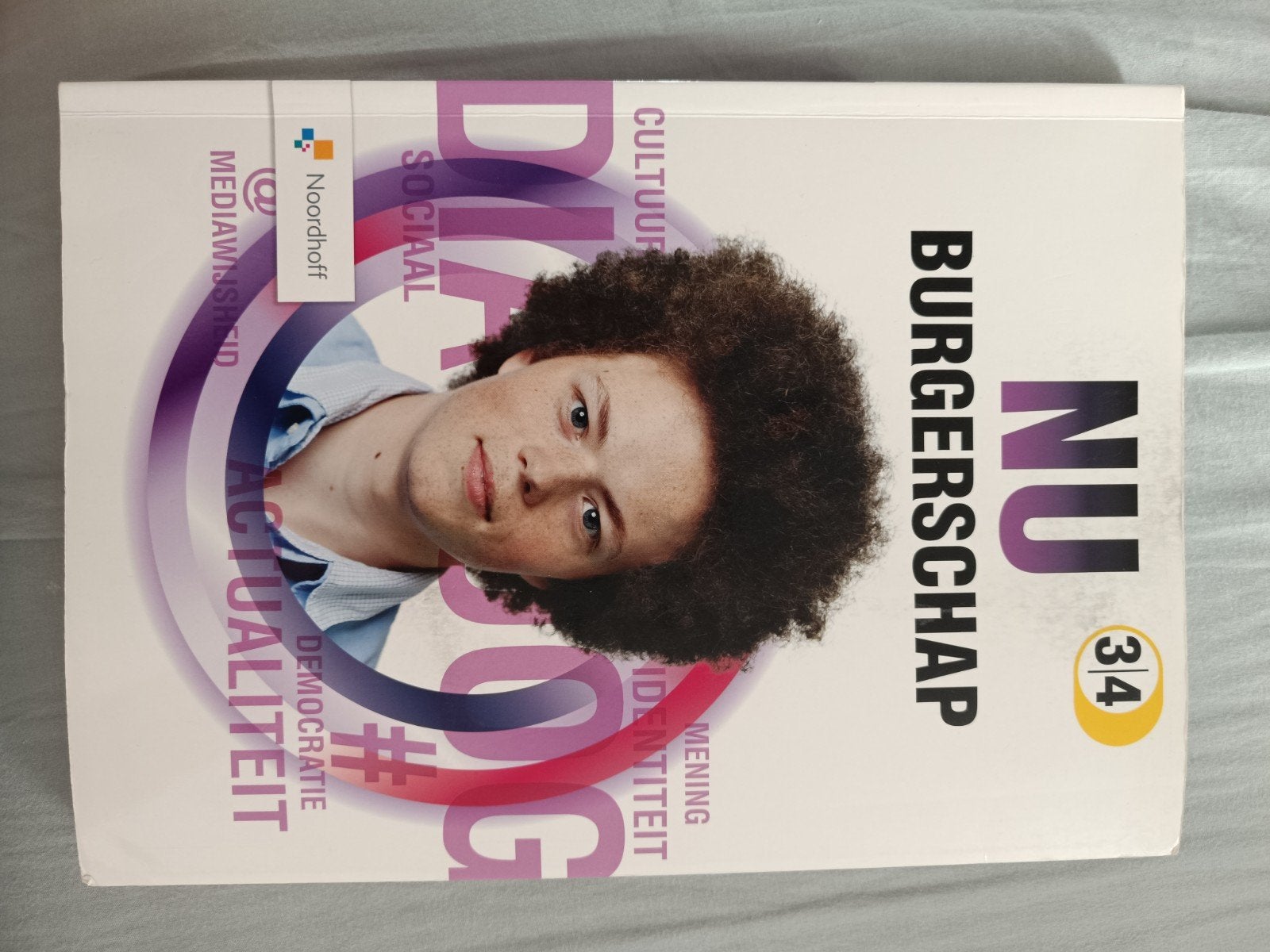 NU Burgerschap 3/4 - Noordhoff - 9789001878566, Boeken, Ophalen, Noordhoff, Zo goed als nieuw, MBO