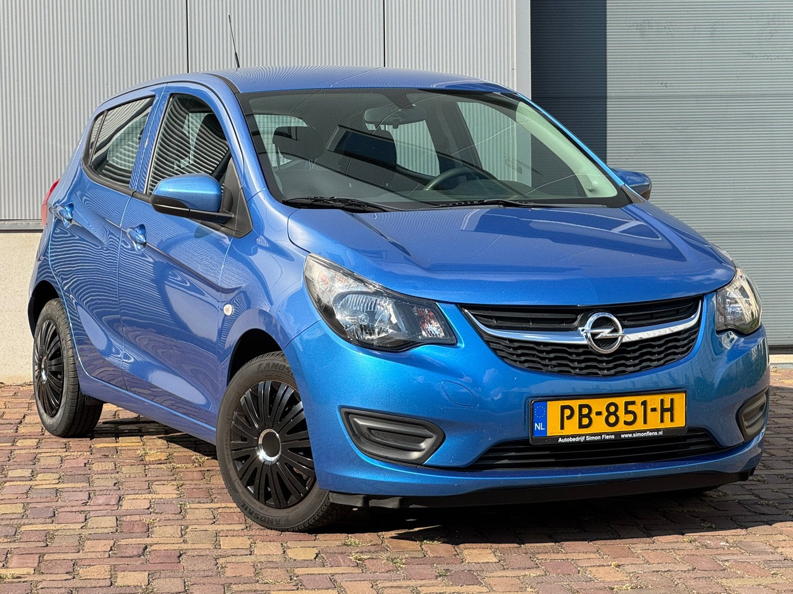Opel Karl 1.0 Ecoflex 75pk 2017 Airco, Cruise, APK 09-2027, 839 kg, Stof, Blauw, Origineel Nederlands