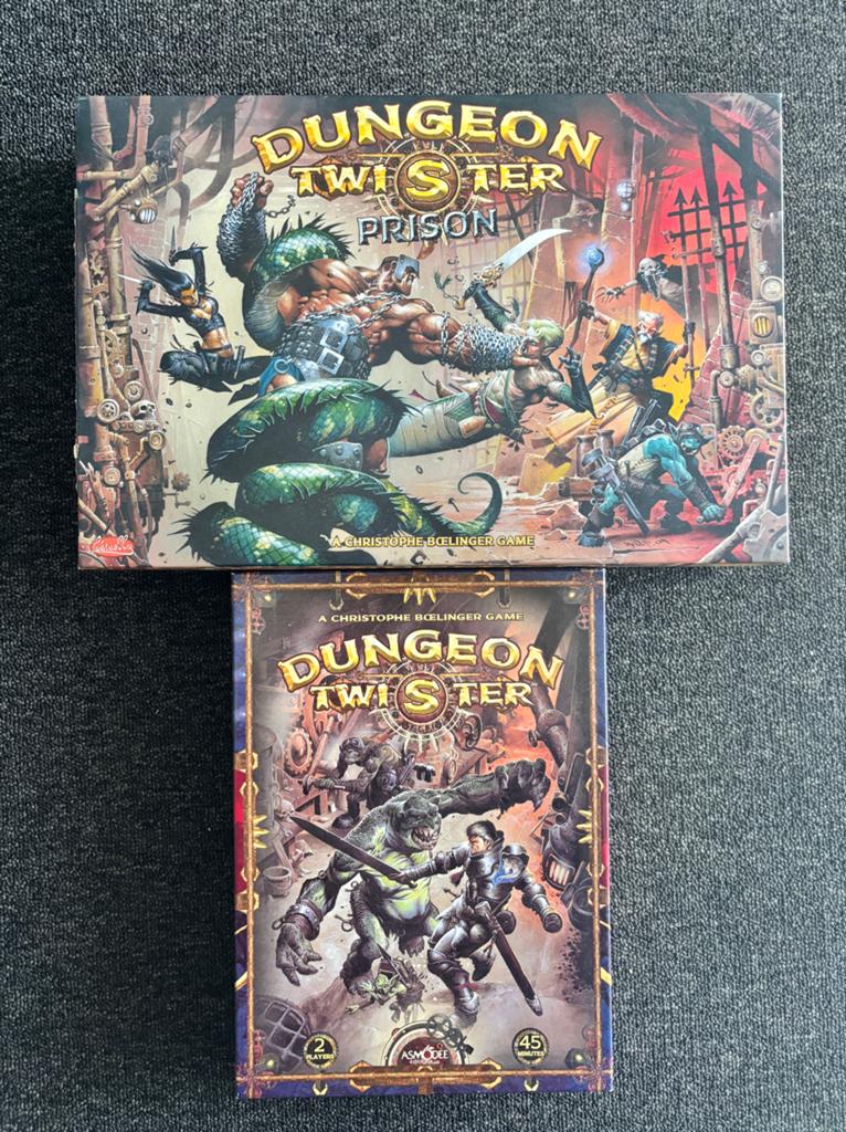 Dungeon Twister Compleet, Een of twee spelers, Ophalen of Verzenden, Gebruikt