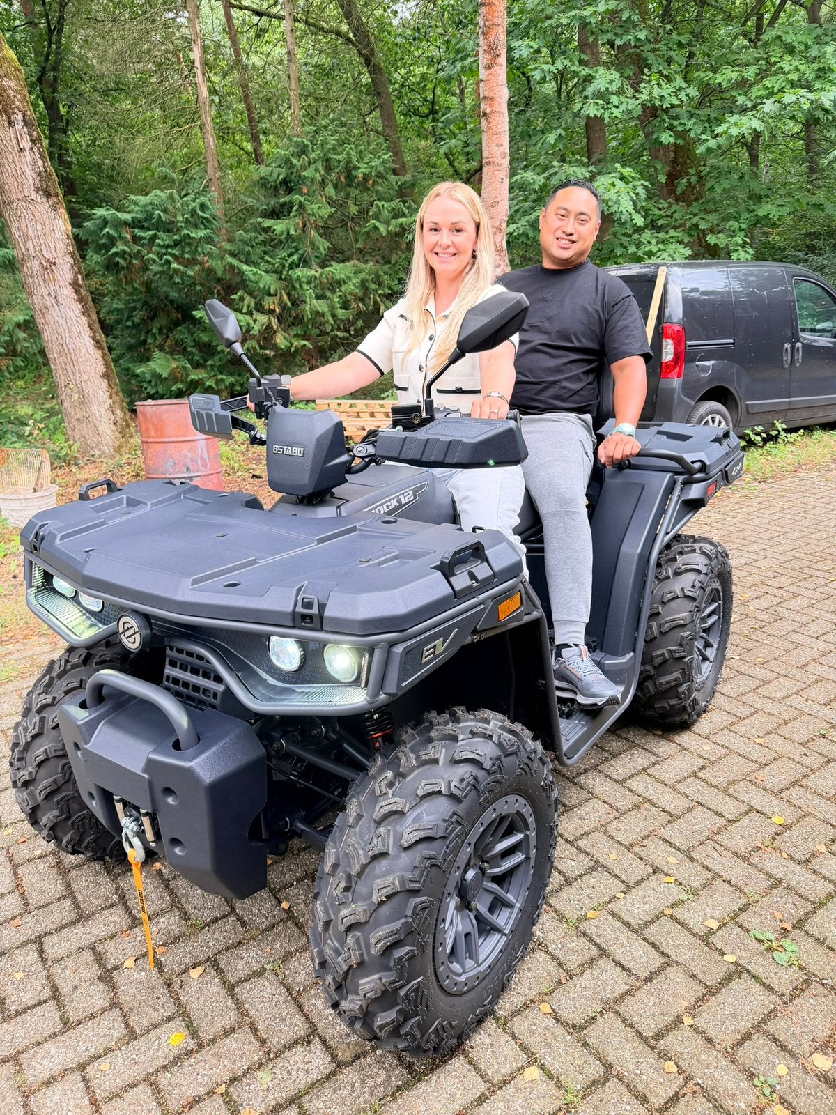 2026 BSTABO ROCK | 100% Elektrische Quad  Direct Leverbaar, Motoren, Quads en Trikes, 12 t/m 35 kW