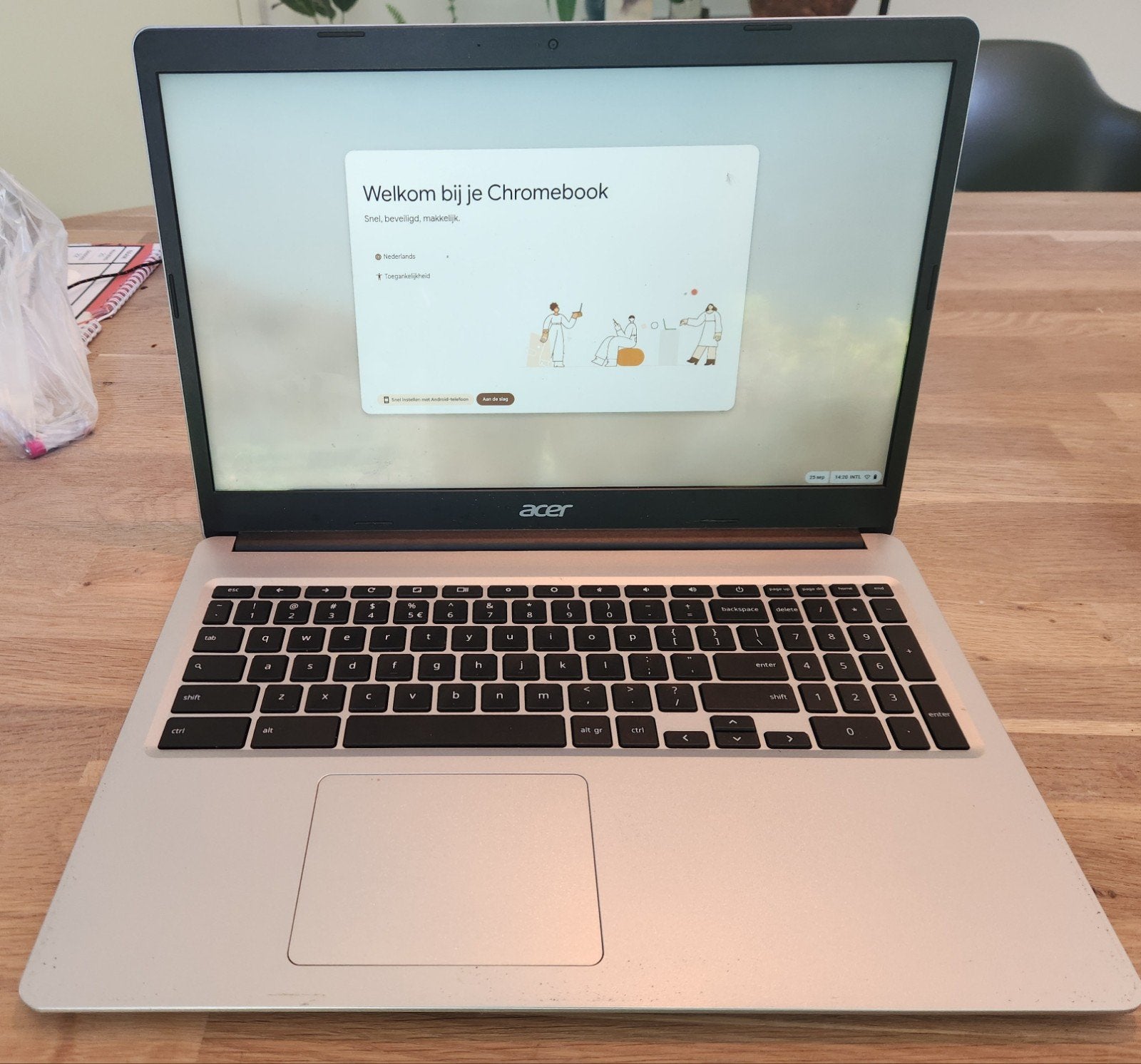 Acer Chromebook 315 CB315 15,6 inch, Computers en Software, 4 GB of minder, 15 inch, 64 GB, Ophalen of Verzenden