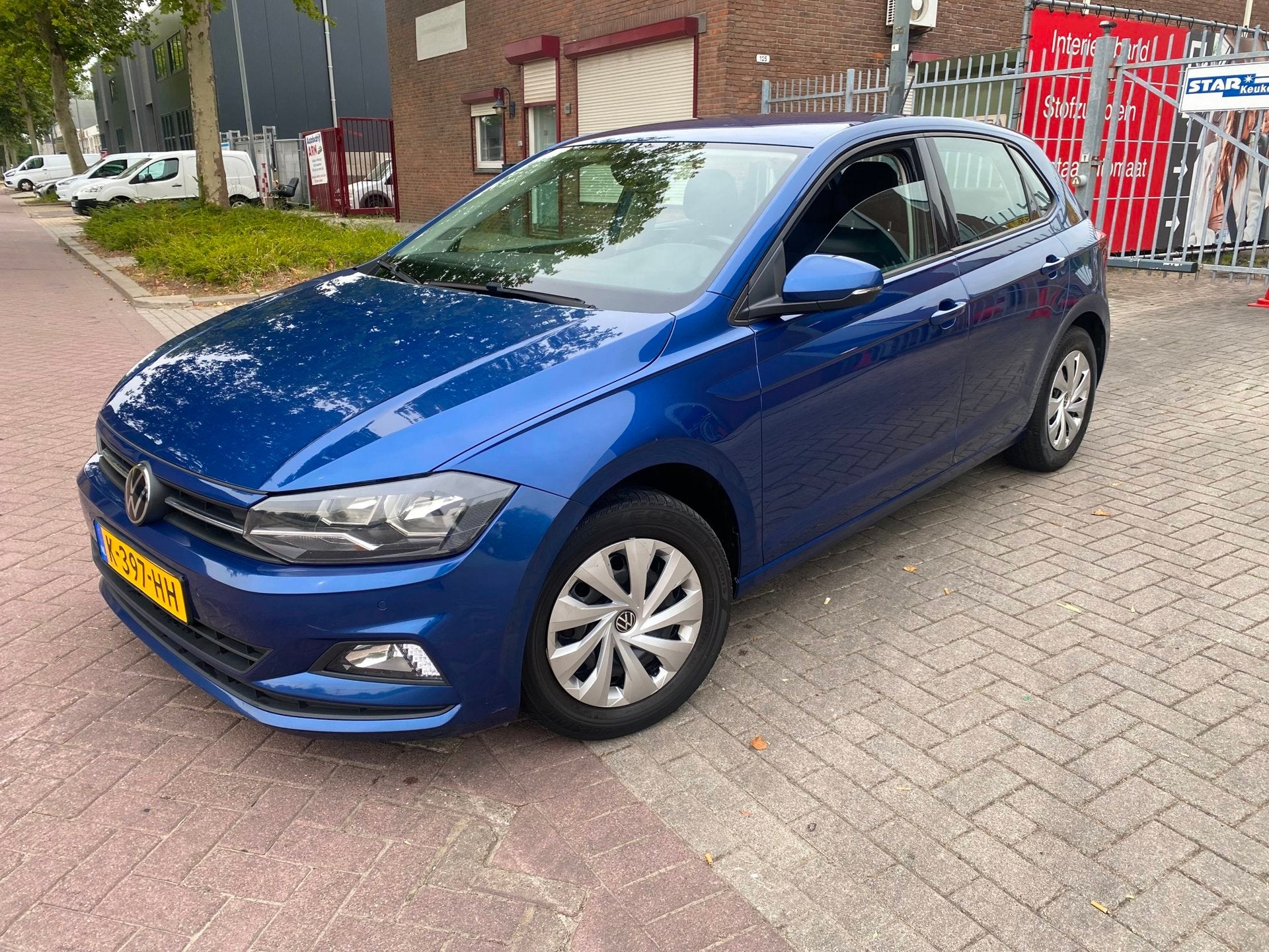 Volkswagen Polo 1.0 TSI Comfortline Business * 2021 *AC/Clim, Auto's, Voorwielaandrijving, Dealer onderhouden, Gebruikt, Blauw