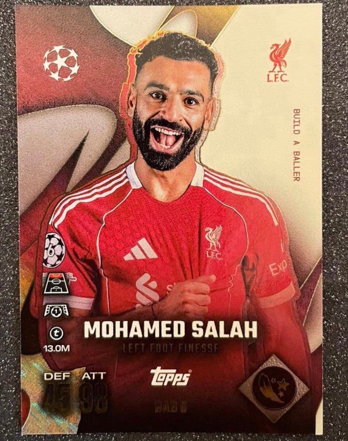 Topps MA EXTRA 25/26    BUILD A BALLER    SALAH   LIVERPOOL, Verzenden, Zo goed als nieuw, Plaatje