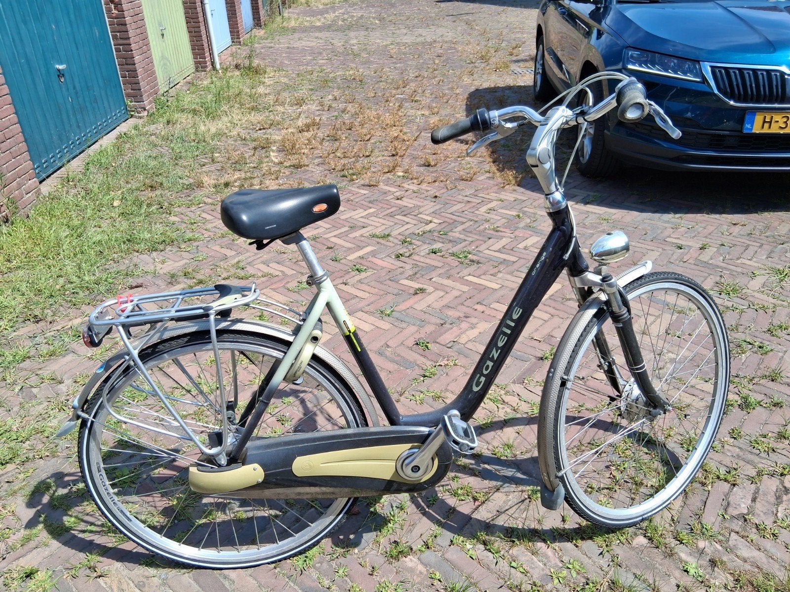 damesfiets Gazelle orange, Ophalen, Gebruikt, Gazelle, Versnellingen