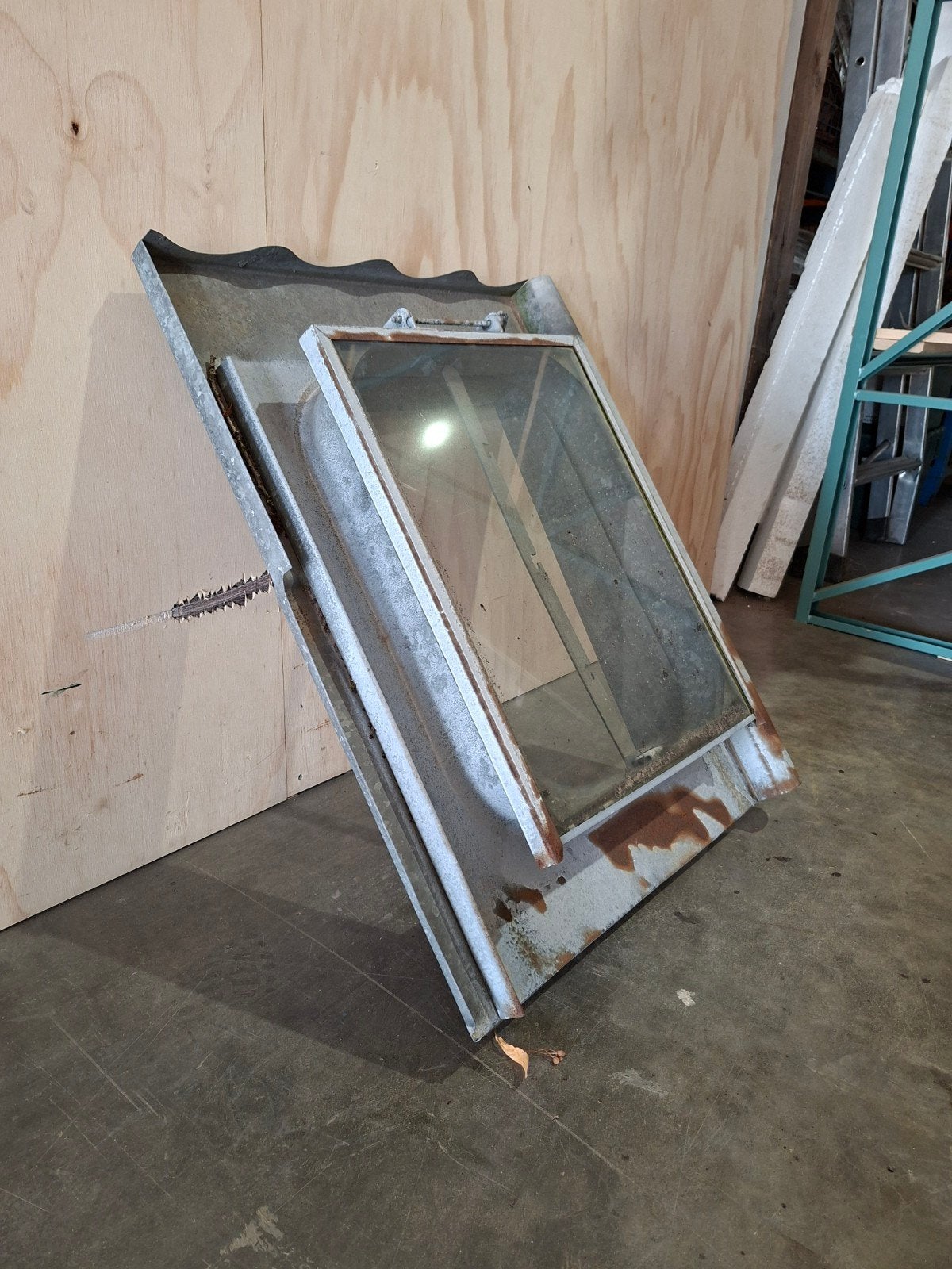 dakraam staal vintage,, Doe-het-zelf en Verbouw, Ophalen, Minder dan 80 cm, Dakraam, 80 tot 120 cm