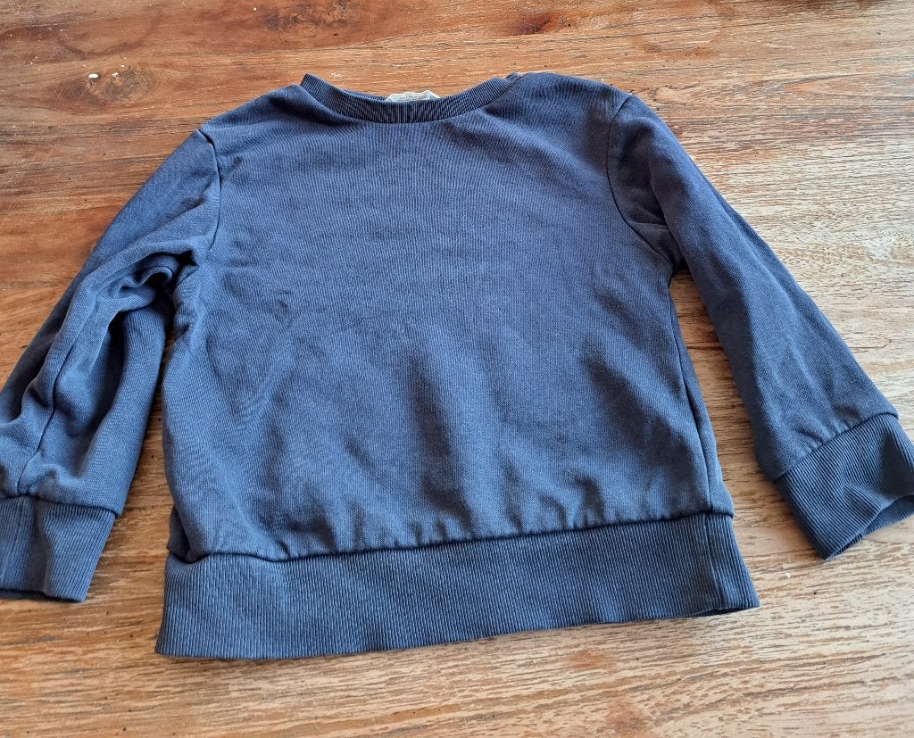 Blauwe trui H&M maat 92, Ophalen, Gebruikt, H&M, Jongetje