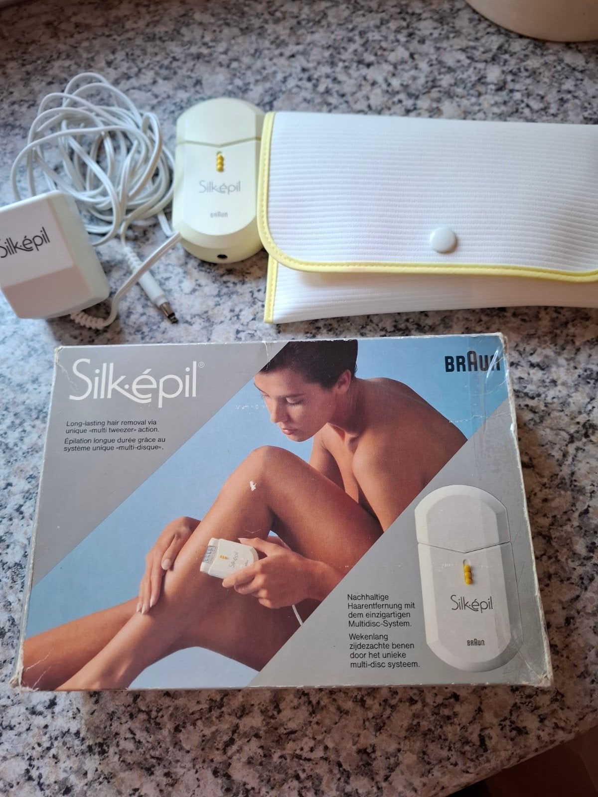 Braun Silk-épil Epilator - Vintage Model met Doos, Ophalen of Verzenden, Gebruikt, Scheren en Epileren