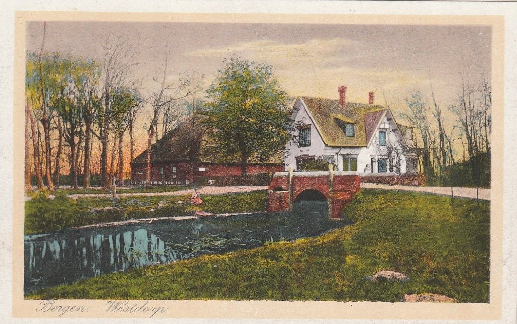 bergen- westdorp, Ophalen of Verzenden, Voor 1920, Noord-Holland