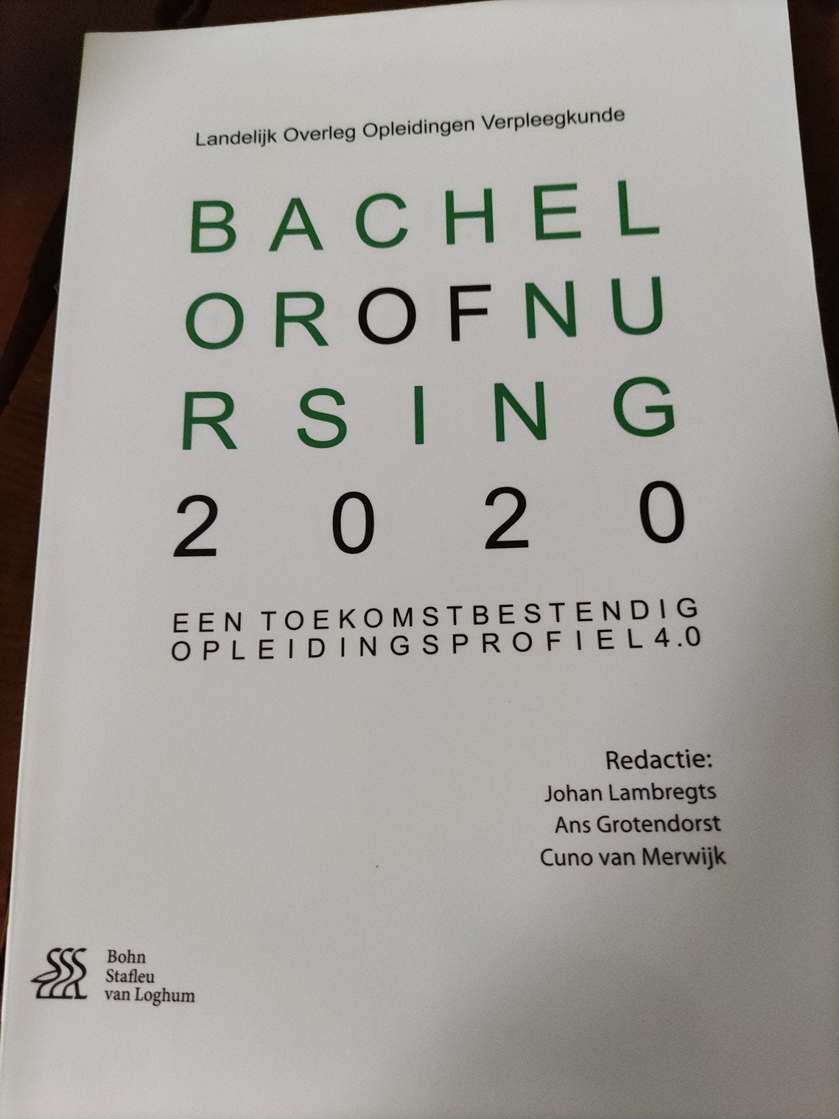 Bachelor of Nursing 2020: Toekomstbestendig Opleidingsprofil, Zo goed als nieuw, Johan Lambregts, Ans Grotendorst, Cuno van Merwijk