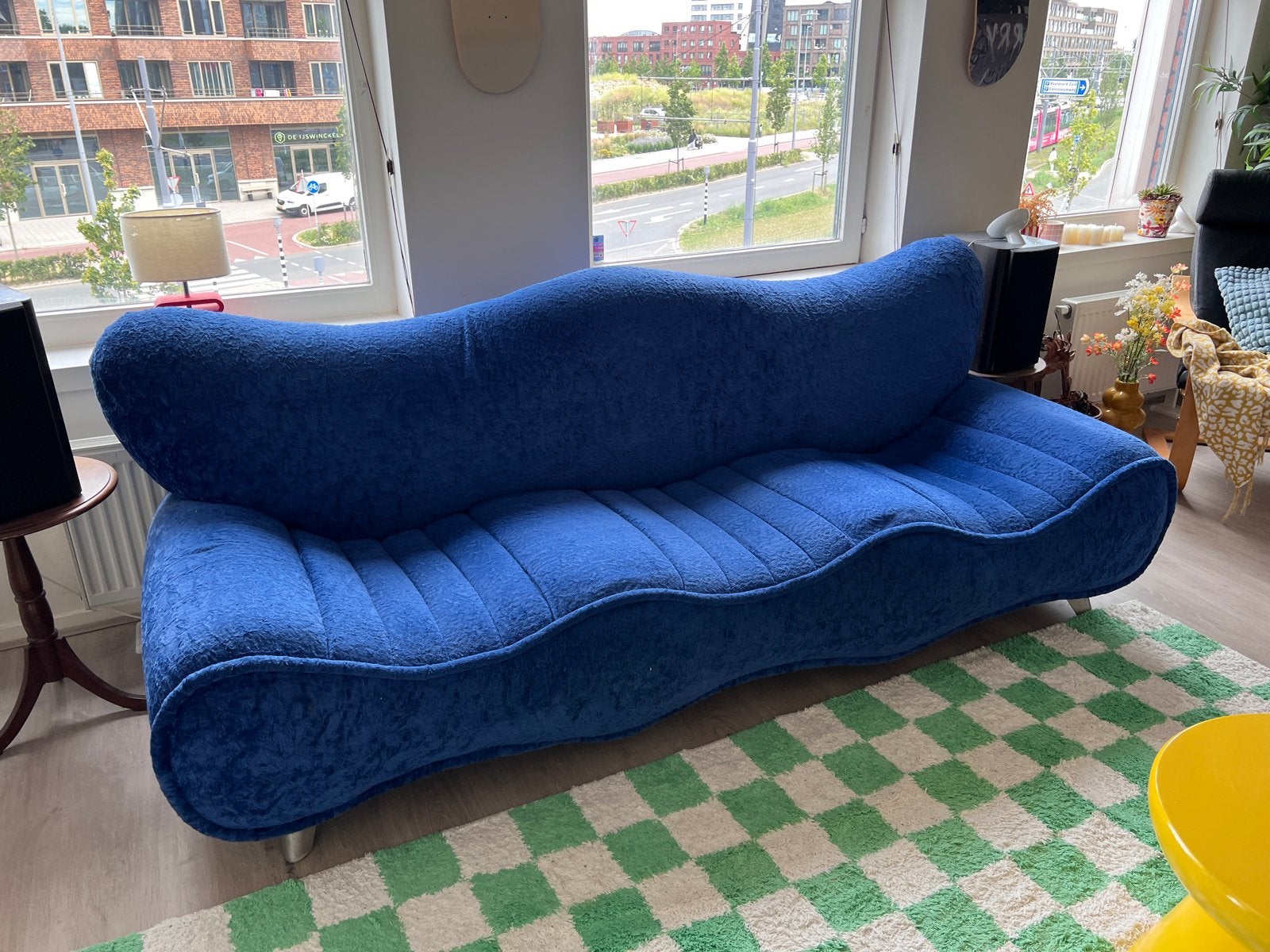 Bretz Design Bank - 230 cm breed - Rotterdam Zuid, Huis en Inrichting, Ophalen, Gebruikt, Driepersoons, 75 tot 100 cm