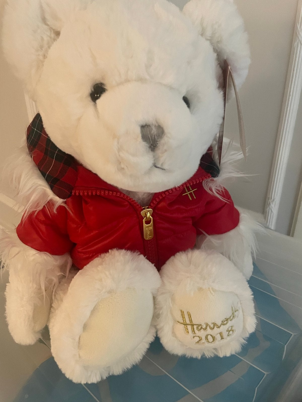 Harrods Kerstbeer Oliver 2018 - Nieuw met label, Overige merken, Beer, Nieuw, Ophalen of Verzenden